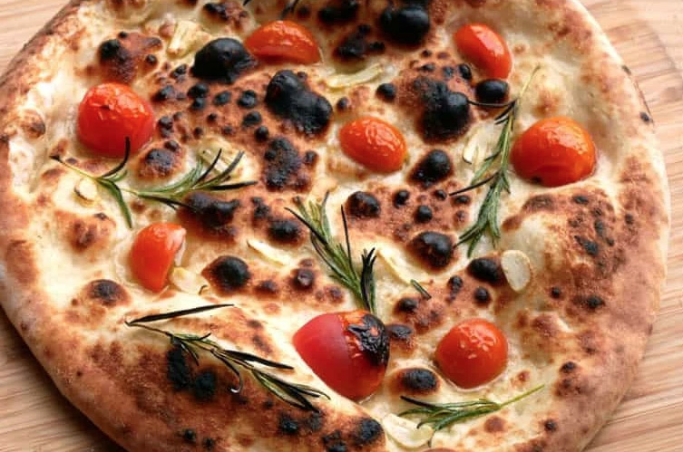Pizza estilo Focaccia